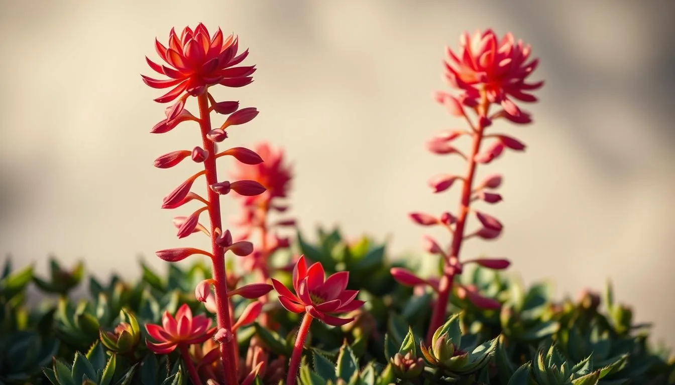 Flowering Succulent Plants