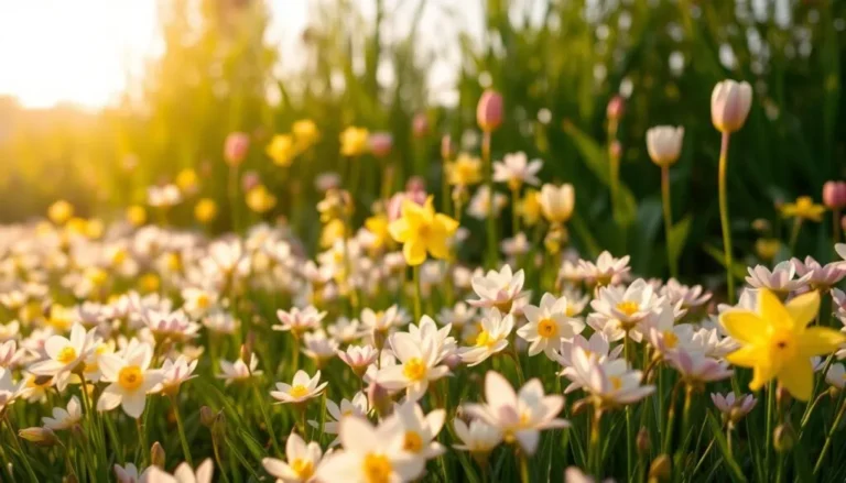blooming flowers