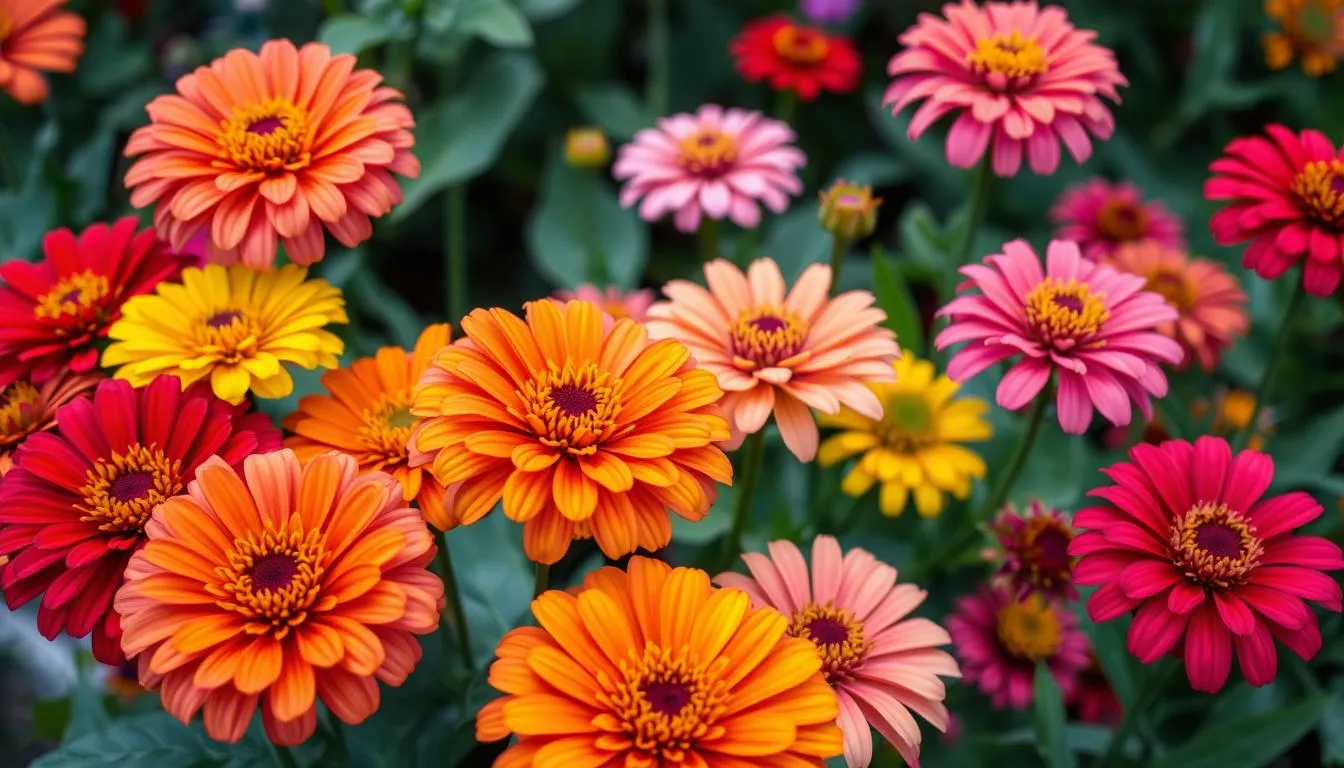 Zinnias